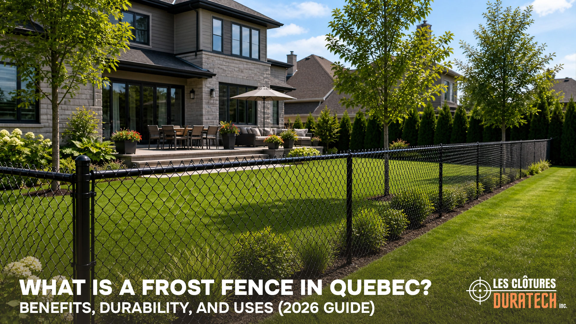 What Is a Frost Fence in Quebec? Benefits, Durability, and Uses (2026 Guide)