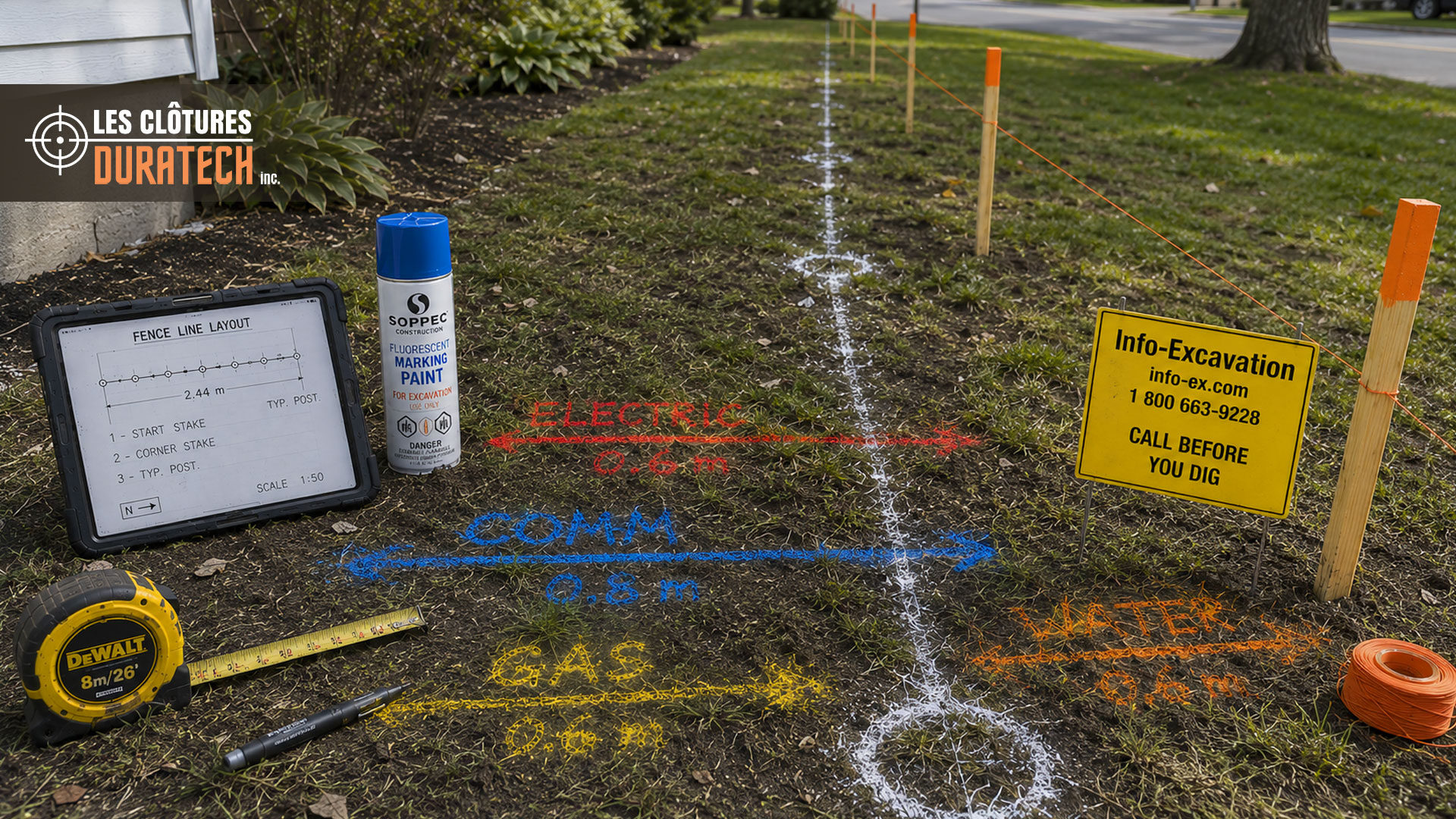 Info-Excavation: Your Essential Pre-Fence Installation Step 1
