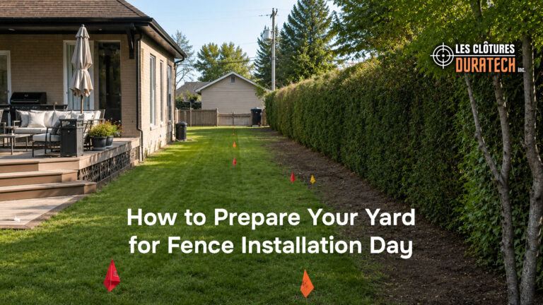 How to Prepare Your Yard for Fence Installation Day