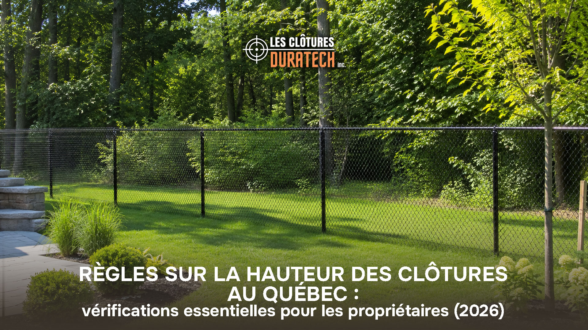 Règles de hauteur des clôtures au Québec : vérifications essentielles pour les propriétaires (2026)